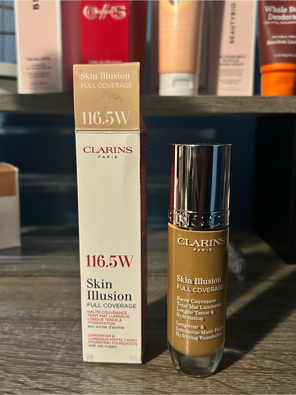Clarins Skin Illusion Full Coverage Foundation — 116.5W)